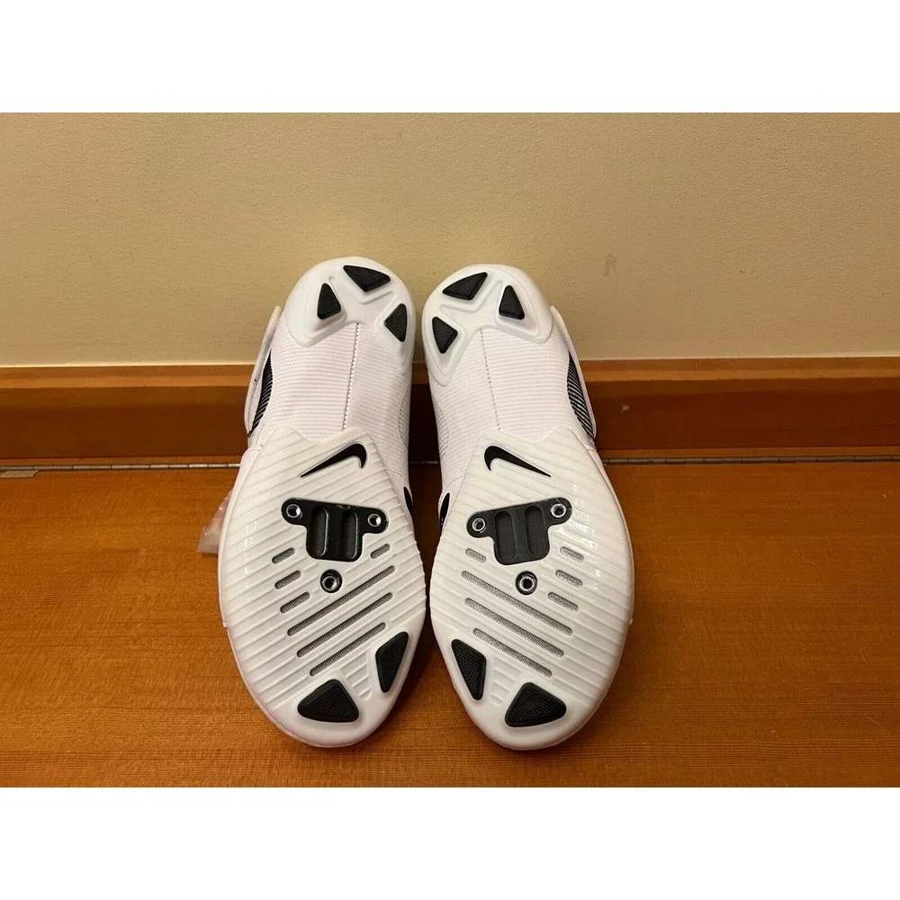 Nike SuperRep Cycle Indoor Cycling Shoes White Black Women’s Size 7.5 CJ0775-100 - Picture 5 of 5